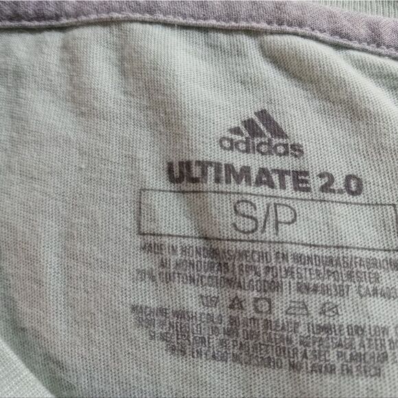 Adidas sleeveless top with open sides. Light green, excellent condition - Picture 6 of 6